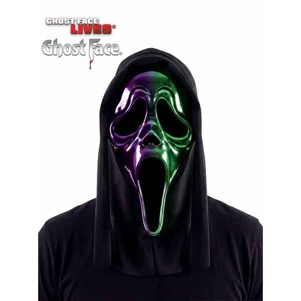 Ghost Face Ombré Chrome Mask
