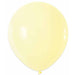 Trico Pastel Yellow 12-Inch Latex Balloons, 50 Count