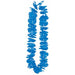 Blue Silk N' Petals Party Lei, 36 Inch