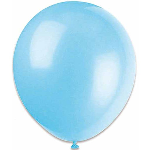 Trico 5-Inch Light Blue Latex Balloons, 100 Count
