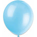 Trico Light Blue 12" Latex Balloons, 50 Pack