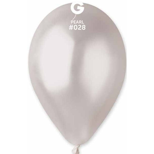 Gemar 12" Metallic Pearl #028 Latex Balloons, 50 Count