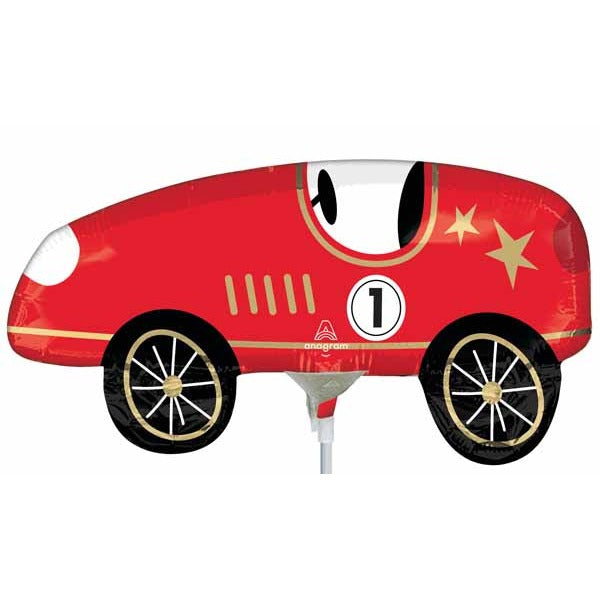 Race Cars Mini Shape Foil Balloon