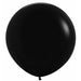 Sempertex Black 36-Inch Latex Balloons, 2-Pack