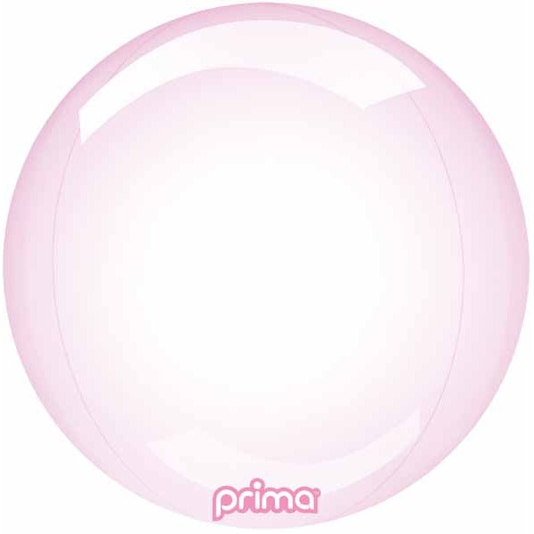 PRIMA GLASS SPHERE 20" PINK 1/PKGD