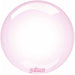 PRIMA GLASS SPHERE 10" PINK 1/PKG