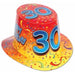 Orange Happy Birthday Hi-Hat