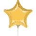 Gold Star 4-Inch Foil Balloon