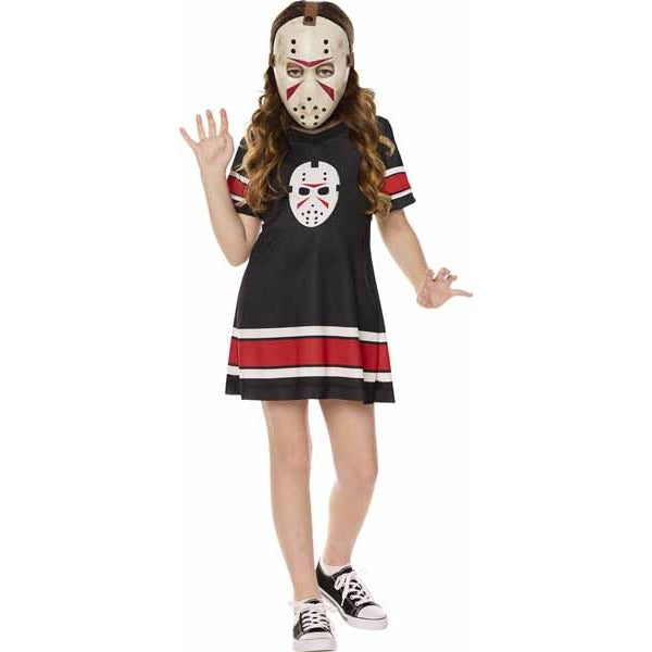 Jason Girls' Costume, Large (10-12)