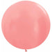 36-Inch Metallic Rose Gold Latex Balloons, 2-Pack