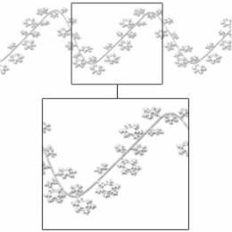 White Snowflake Gleam'N Flex Garland, 25 ft