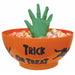 Animated Halloween Candy Bowl with Witch Hand