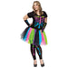 Funky Punk Bones Plus Size Costume, 16W to 20W