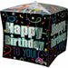 Brilliant Birthday Cubez Foil Balloon, 15 Inch