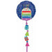 Rainbow Slice Happy Birthday 68" AirWalker Foil Balloon