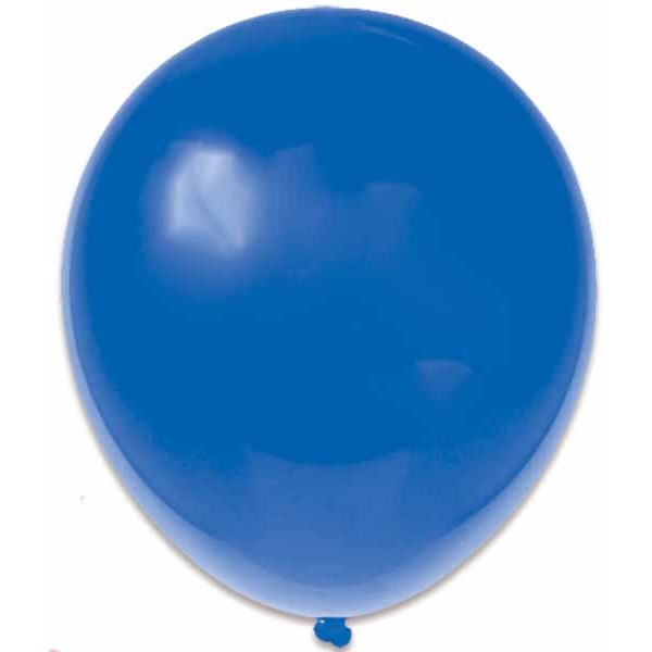 Trico Royal Blue 12-Inch Latex Balloons, 50 Pack