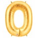 Meg loon Gold Number 0 Balloon, 34 Inch