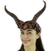 Vintage Style Horned Headband in Copper