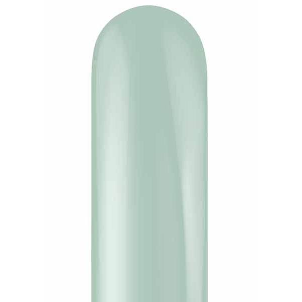 TUFTEX 260 Empower Mint Latex Twisting Balloons, 50 Count