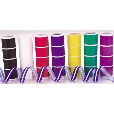 4-Colour Serpentine Throw Streamers, 50 Rolls