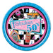 Fabulous 50's 9-Inch Party Plates, 8 Count
