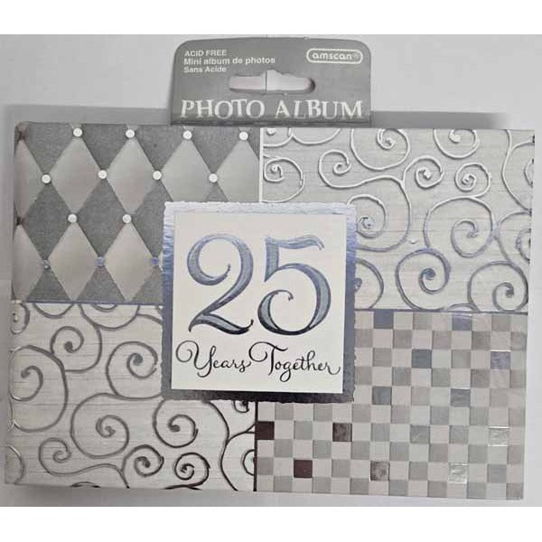 25th Anniversary Snapshot Photo Album