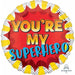 You're My Superhero 18" Round Foil Balloon