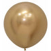 Sempertex Reflex Gold 24" Latex Balloons, 10 Pack