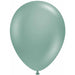 TUFTEX 11-Inch Willow Green Latex Balloons, 12 Count