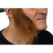 Medium Brown Self-Adhesive Costume Sideburns