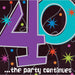 The Party Continues 40th Birthday Lunch Napkins, 16 Count