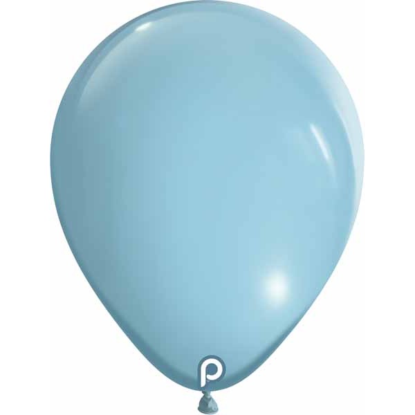 Prima Snow Day Blue 11" Latex Balloons, 100 Pack