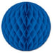 Blue Art-Tissue Ball Decoration, 12 Inch