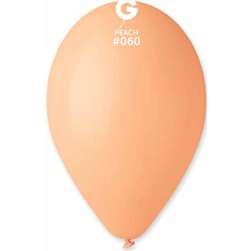 Gemar 12 Inch Peach #060 Latex Balloons, 50 Count