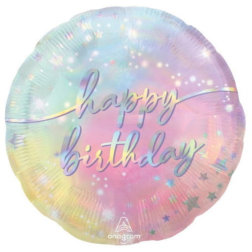 Luminous Birthday Foil Balloon