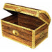 Pirate Treasure Chest Boxes, 8 x 5.5 Inches
