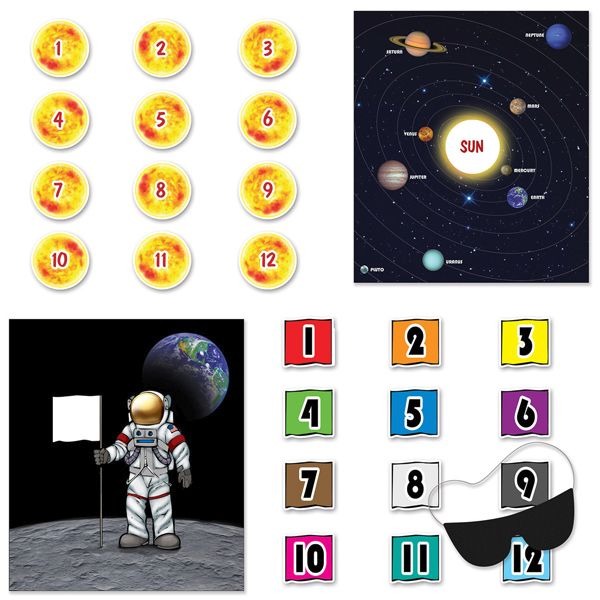 Space Party Games, 2 per Package