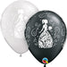 Elegant Bridal Shower 11-Inch Latex Balloons, 50 Count