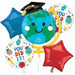 Graduation Fun Foil Balloon Bouquet