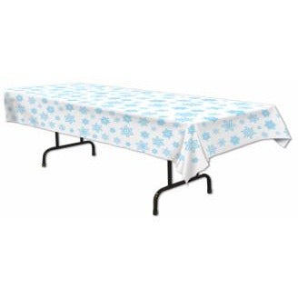 Snowflake Tablecover, 54 x 108 Inches
