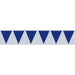 Blue Pennant Banner, 11 Inches x 12 Feet