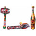 Killer Clown Inflatable Chainsaw Costume Prop