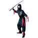 Kids' Black Ninja Costume, Medium 8-10