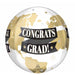 To the Grad Congrats 16" Orbz Foil Balloon