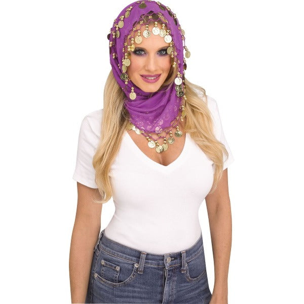 Purple Mystic Costume Sash