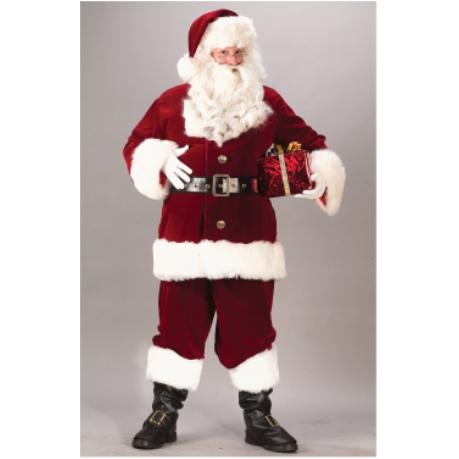 Deluxe Crimson Santa Suit, Adult XXL (58-60)
