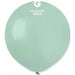 Gemar 19 Inch Aquamarine Latex Balloons, 25 Pack