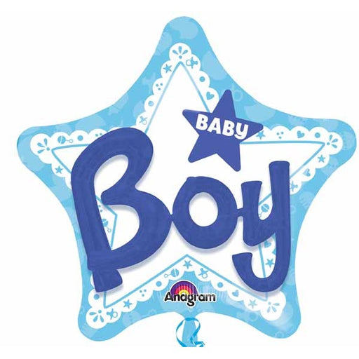 Celebrate Baby Boy 32-Inch Multi-Balloon Foil Balloon