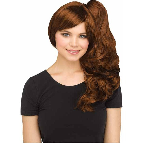 Brunette 3-in-1 Pony Costume Wig