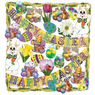 Easter Trimorama 26 Piece Decoration Kit